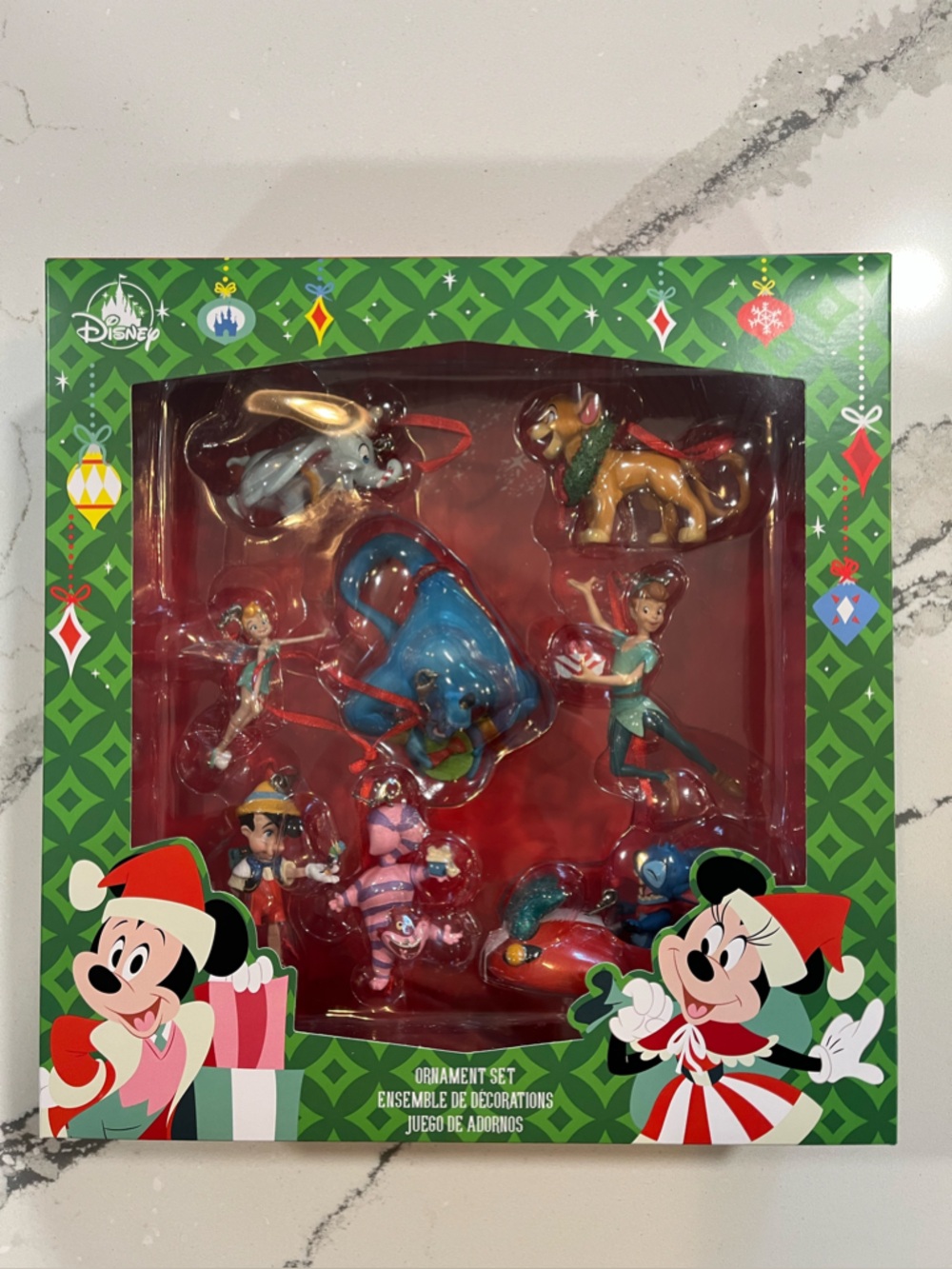 Disney Holiday Ornament Set